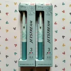 ディズニー限定版　JETSTREAM　3色ボールペン ダンボ 2本セット