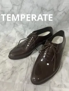 TEMPERATE テンパレイト レインシューズ 晴雨兼用 マニッシュ シューズのサムネイル