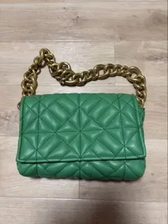 ZARA キルティングバッグ