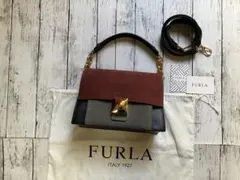 最終値下げ【美品】FURLA ハンドバッグ ディーバ ボルドー
