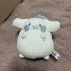 サンリオ シナモロール ぷくぷくセリフ付きマスコット まんぷく - メルカリ