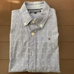 TOMMY HILFIGER ストライプ長袖シャツ 122