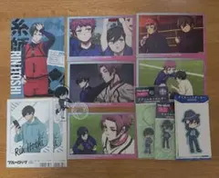 ブルーロック　糸師凛　糸師冴　ポストカード　アクリルスタンド　ダイソー　チャイナ