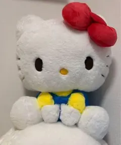 2004年【レア】ハローキティ ぬいぐるみ チェック柄制服 - メルカリ