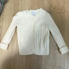 Ralph Lauren アイボリー カーディガン 18M