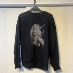 グラフィックプリントスウェットシャツ