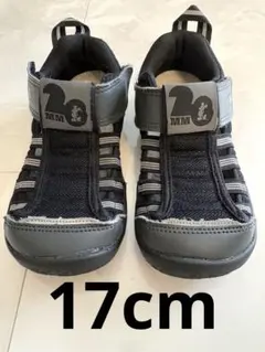 IFME ミッキー 水陸両用 ウォーターサンダル 17.0cm 黒