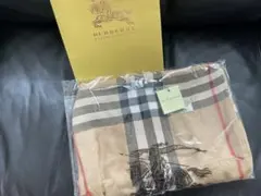【新品】バーバリー カシミヤマフラーのサムネイル