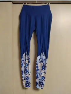Seea 水陸両用　ヨガパンツ レギンス ブルー Sサイズ Seea 水陸両用 ヨガパンツ レギンス ブルー Sサイズ - メルカリ