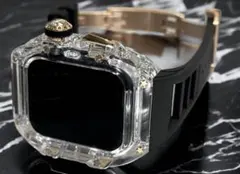 bc★アップルウォッチ　ラバーベルト ケース　Apple Watchバンド