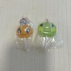たまごっち カラフルキャンディチャーム 2個セット めめっち くちぱっち