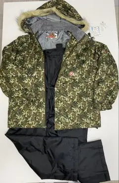 AIRWALK 迷彩柄 スキーウェア 160