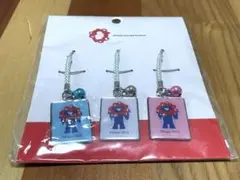 ミャクミャク　キャラメタル根付　ストラップ