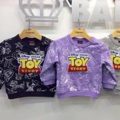 BABY DOLL 長袖　トレーナー　黒　派手　トイストーリー　ピクサー　120