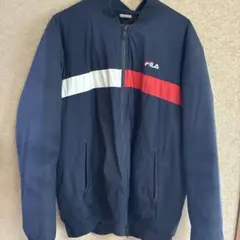 FILA ネイビー ナイロンジャケット