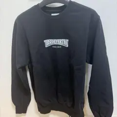 thisisneverthat 黒 スウェット M ロゴ 韓国ストリート