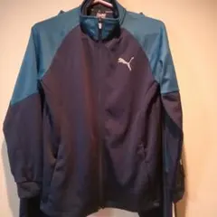 Puma ジャージ上下 150 青＆紺