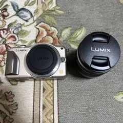 LUMIX GF1 ホワイト 20mmレンズ付き - メルカリ