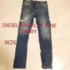 DIESELジョグジーンズ KROOLEY R-NE 0668Y W26