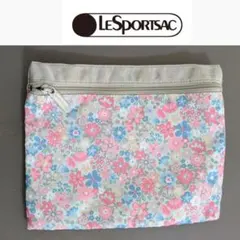 LeSportsac レスポートサック ポーチ 花柄 ピンク