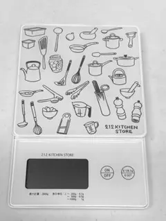【ジャンク】212 KITCHEN STORE デジタルキッチンスケール 2kgのサムネイル