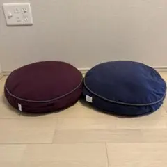 Yogibo Round Pillow セット ディープパープル ネイビーのサムネイル