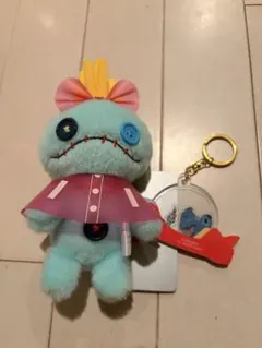 スクランプ ぬいぐるみキーホルダー・キーチェーン リロ＆スティッチ