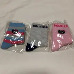 ダブルビー　ミキハウス　靴下11-13センチ