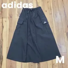 マロン様☆ アディダス ウーヴン ロングフレアスカート