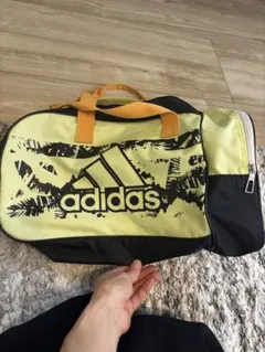 adidas プールバッグ、ボストンバッグ　 イエロー/ブラック
