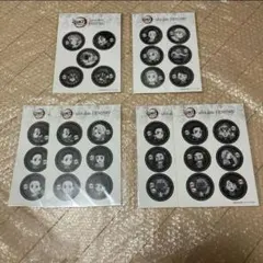 【ufotable DINING限定】劇場版鬼滅の刃　無限列車編　ステッカー4種