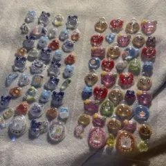 と*ん様 たまごっち シール 2点セットまめっち みみっち