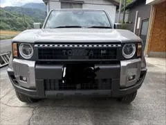 ランクル80フロントバンパー ししかりパイプバンパー 塗装なし