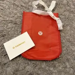 lululemon ショッパー トートバッグ レッド　ギフトカード