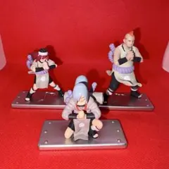 NARUTO ナルト　忍形集〜シカマル小隊vs音の四人衆〜フィギュア 3体セット