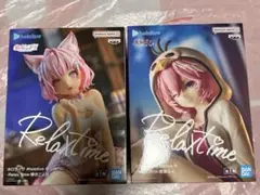 ホロライブ　リラックスタイムフィギュア　博衣こよりと鷹嶺ルイ　の2個セット