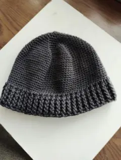 ハンドメイド　ニット帽子