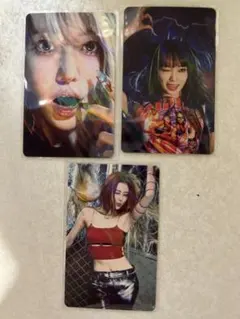 LE SSERAFIM チェウォン・ユンジン・サクラ3枚セット