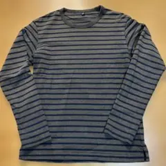 UNIQLO ボーダー ロングＴシャツ　Mサイズのサムネイル