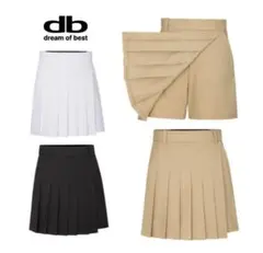 【新品・即発送】レディース ゴルフ キュロットスカート プリーツ ｜Mサイズ