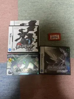 あ*ろ様 ポケモンエメラルド　ファイアレッド　ダイヤモンド　ホワイト　4本セット