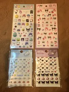 【シール4枚まとめ売り】サンリオ　正規品