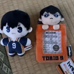 ハイキュー!! ぬいぐるみ マスコット カードホルダー 影山飛雄