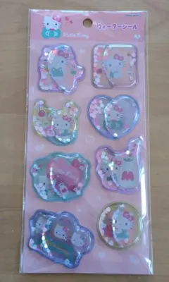 【正規品】ハローキティ☆ウォーターシール☆サンリオ☆サンスター
