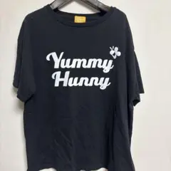 東京ディズニーリゾート TDR Yummy Hunny Tシャツ 黒 L
