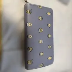 ミニオンズ ラウンドファスナー長財布 グレー