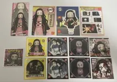 鬼滅の刃　禰豆子 ねずこ　シール ステッカー カードセット　おまけ付き