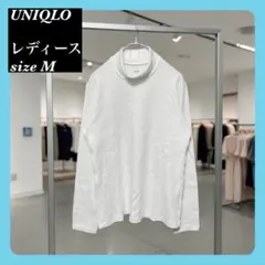 UNIQLO ユニクロ レディース　カットソー　Tシャツ　サイズM ストレッチ