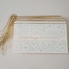 結婚式　招待状　台紙のみ　12枚セット