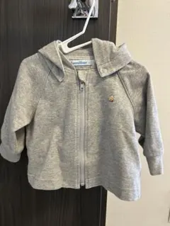 familiar フード付きトレーナー 70サイズ グレー